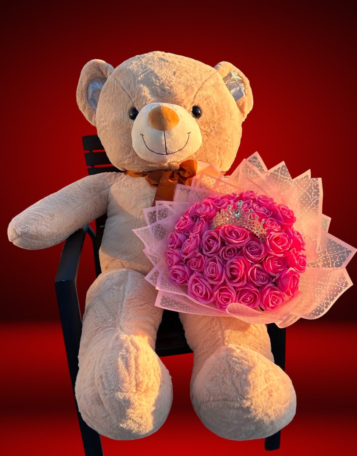 Oso Princesa Floral